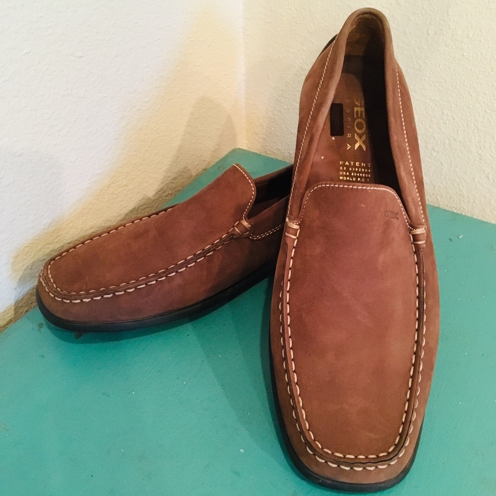 Geox men's suede moccasins